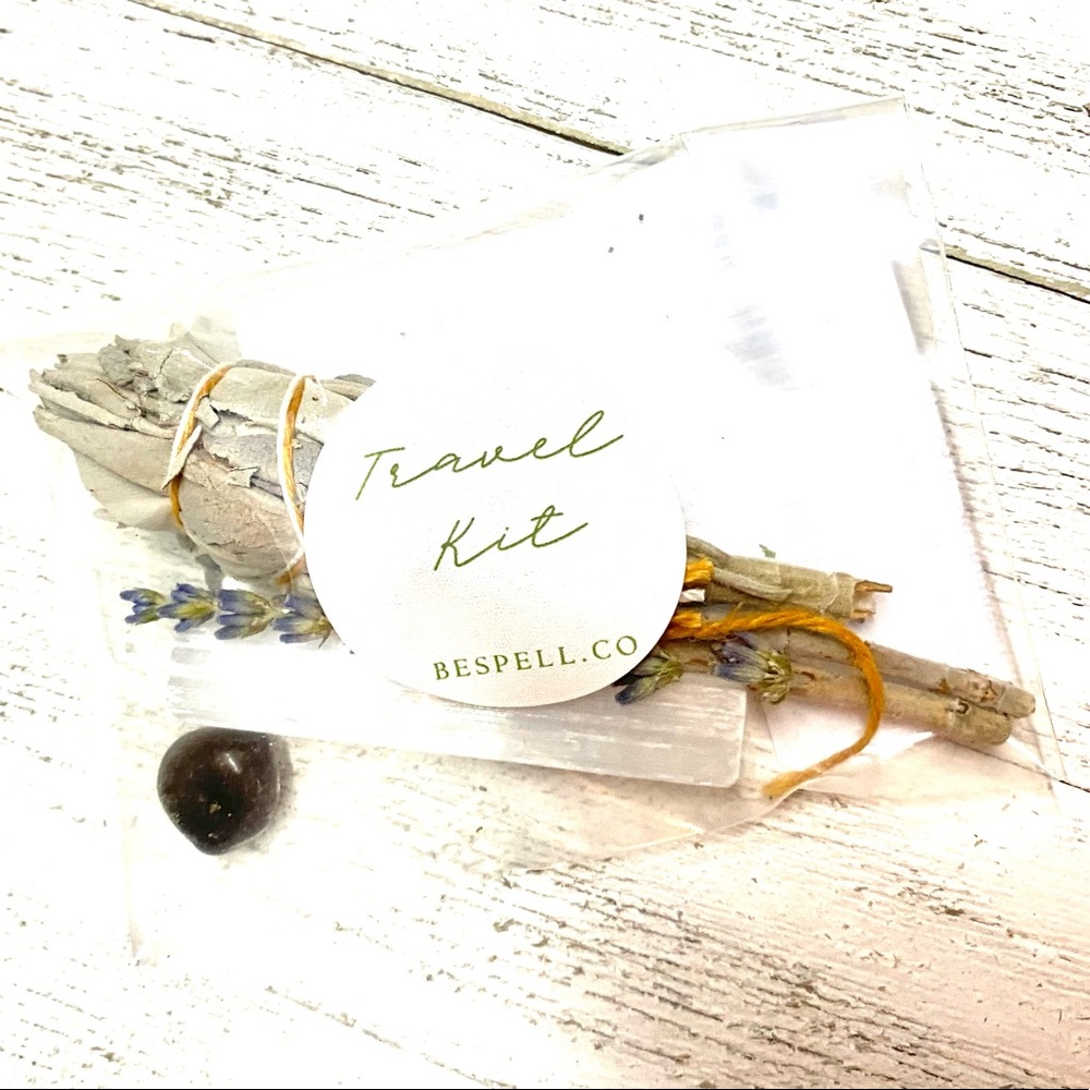 NEW Travel Size Crystal Smudge Kit